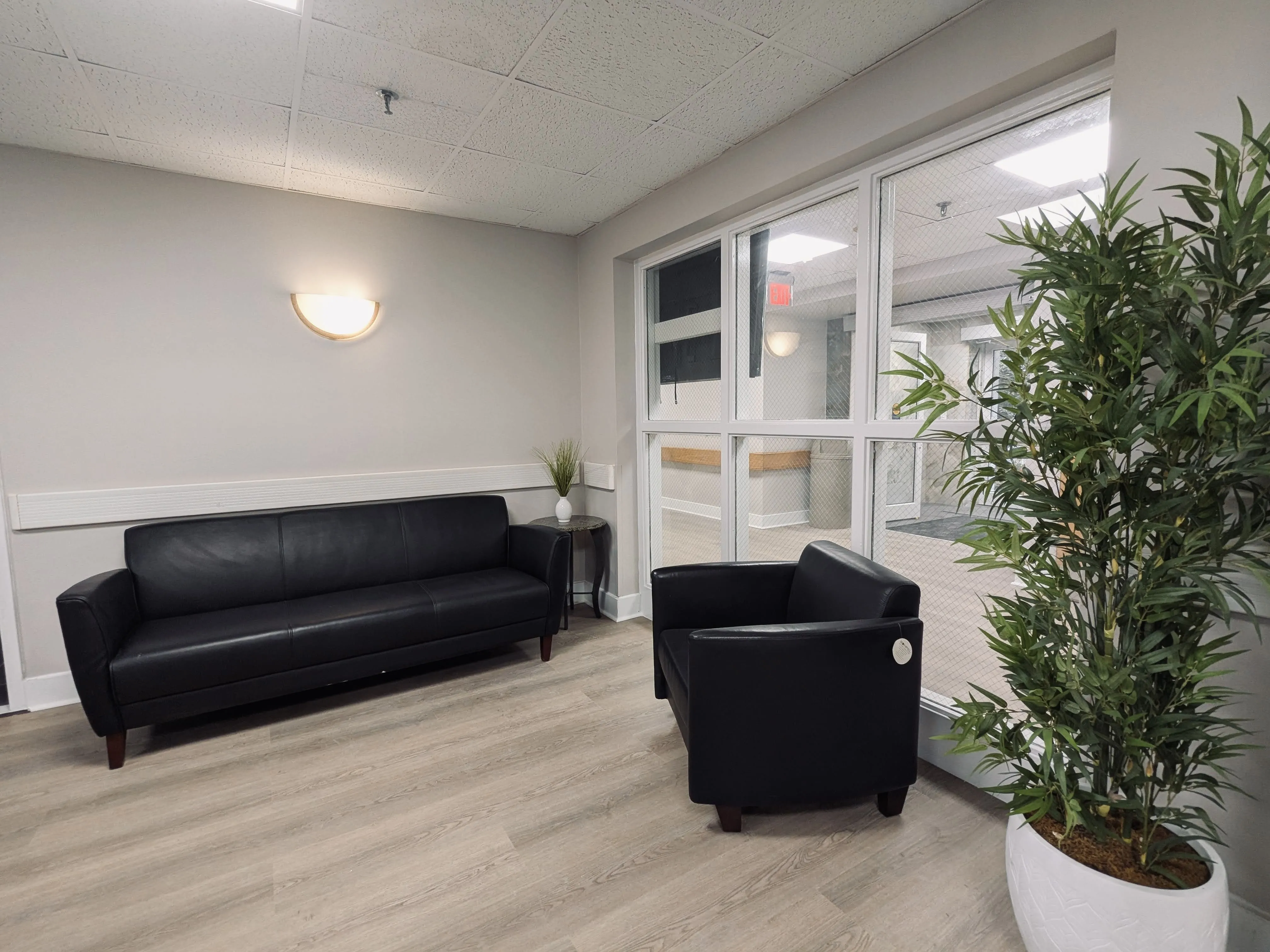 Living area at Village of Greenville