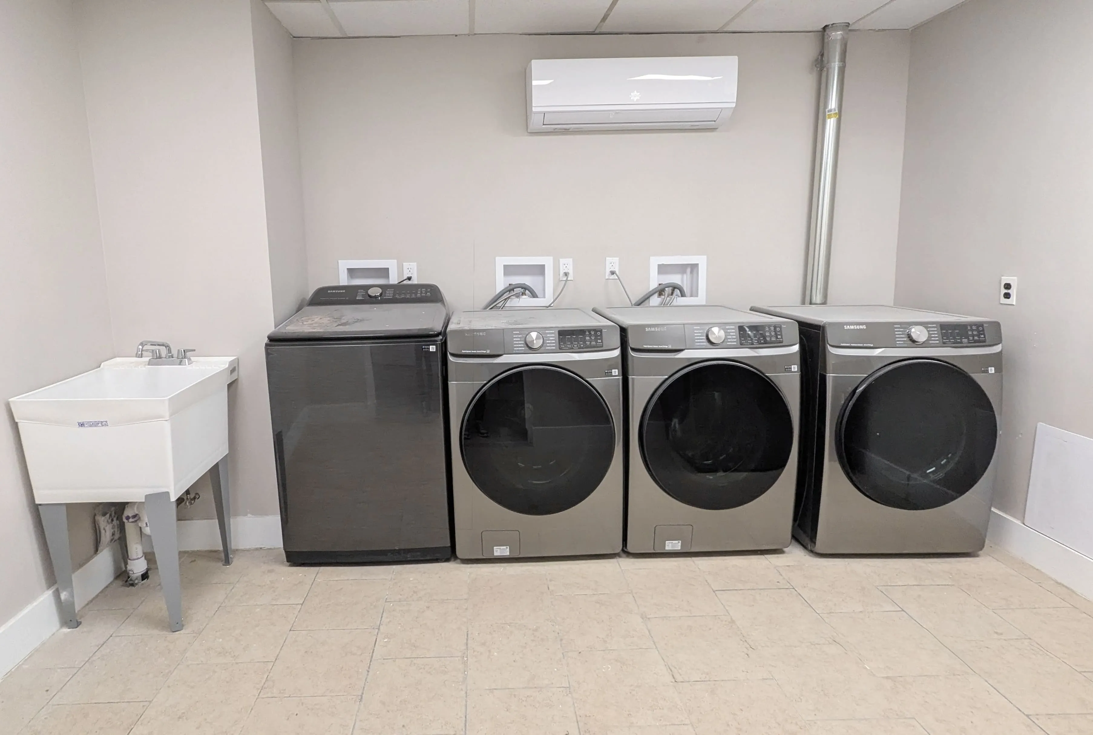 Laundry room at Village of Greenville